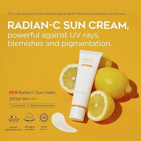 RADIAN-C SUNCREAM SPF50+