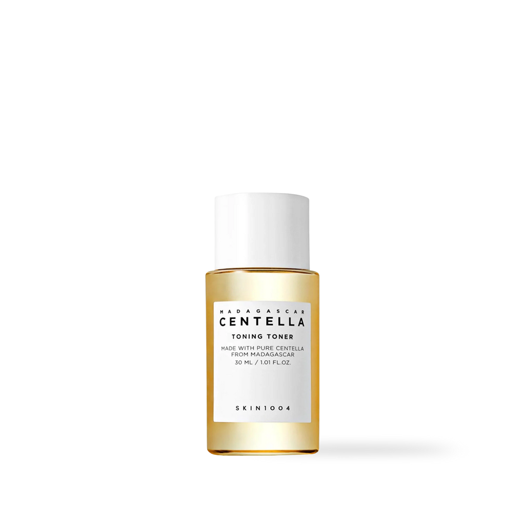 Madagascar Centella Toning Toner, a gentle toner for clear skin with centella asiatica extract.