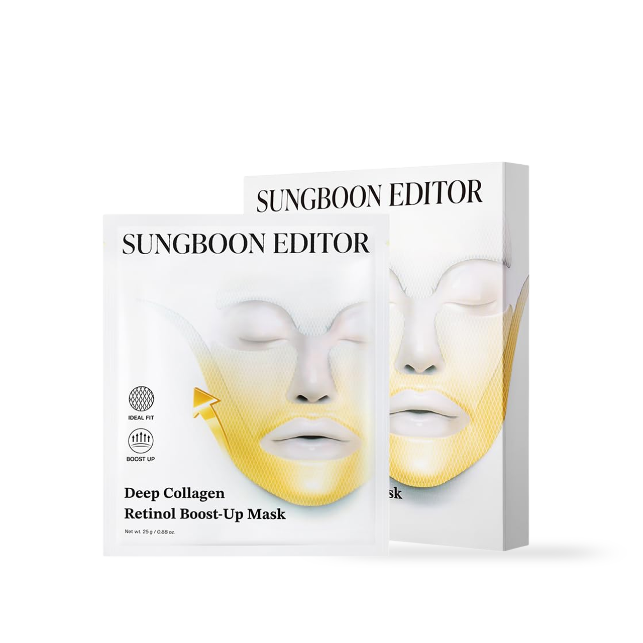 Deep Collagen Retinol Tension Boost Up Mask Set 4pcs